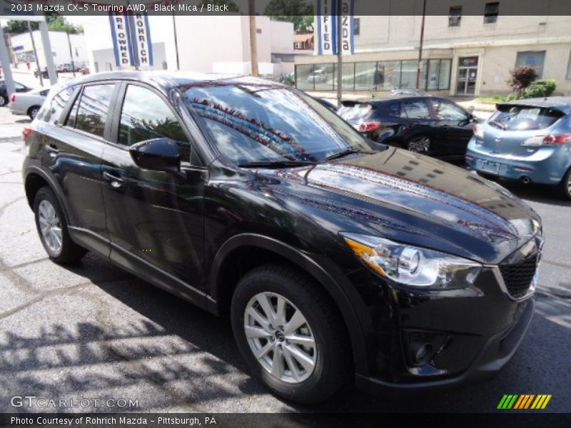 Black Mica / Black 2013 Mazda CX-5 Touring AWD