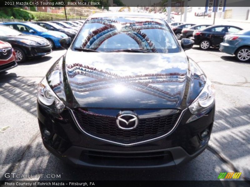 Black Mica / Black 2013 Mazda CX-5 Touring AWD