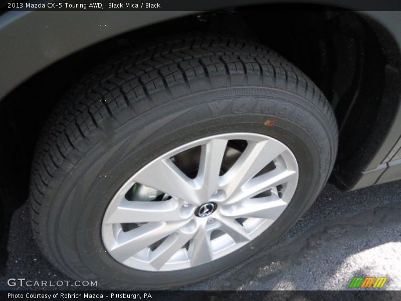 Black Mica / Black 2013 Mazda CX-5 Touring AWD