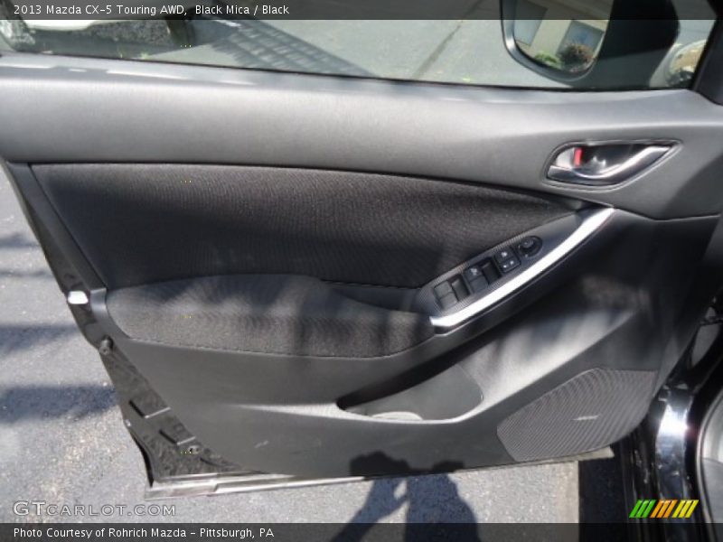 Black Mica / Black 2013 Mazda CX-5 Touring AWD