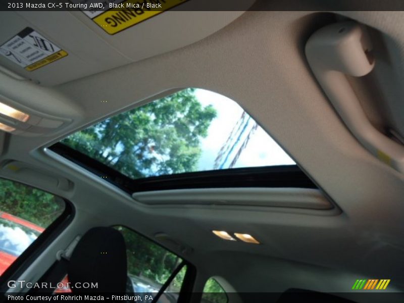 Black Mica / Black 2013 Mazda CX-5 Touring AWD