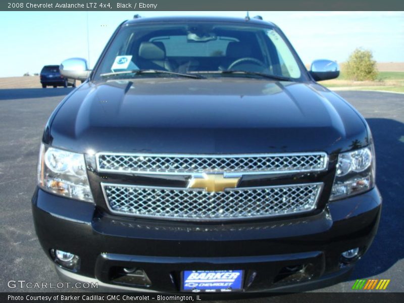 Black / Ebony 2008 Chevrolet Avalanche LTZ 4x4
