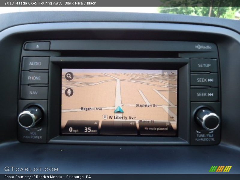 Black Mica / Black 2013 Mazda CX-5 Touring AWD