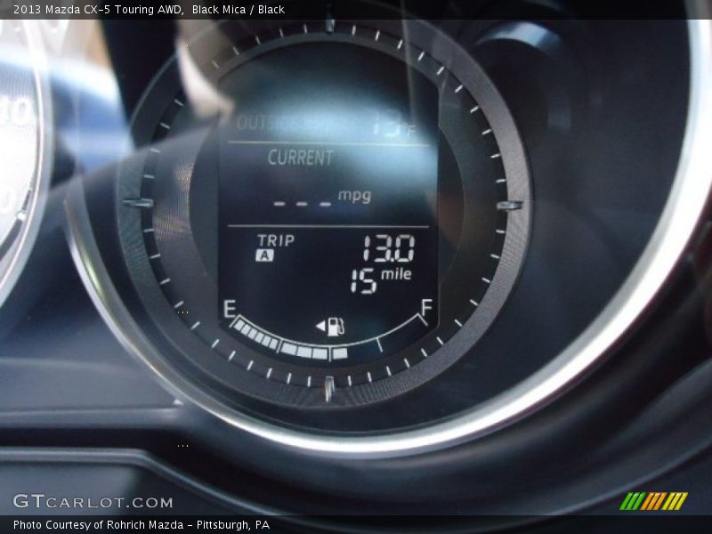 Black Mica / Black 2013 Mazda CX-5 Touring AWD