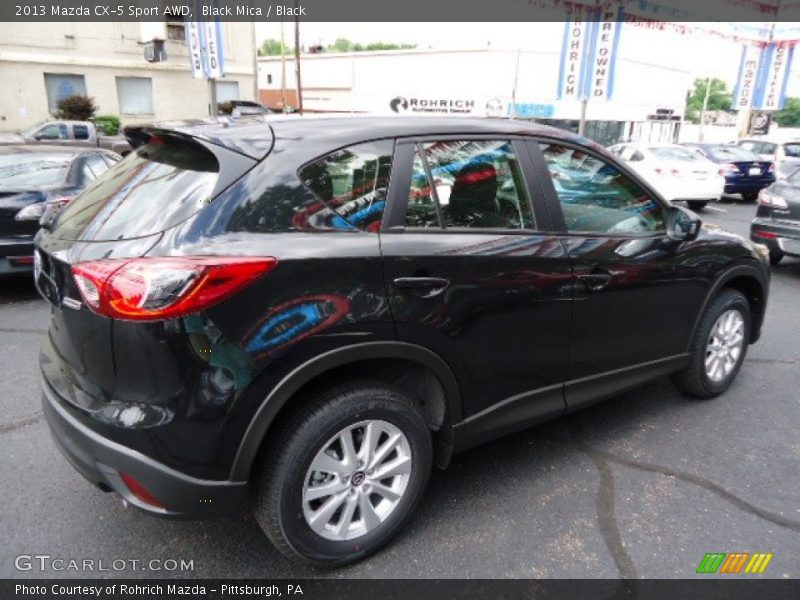 Black Mica / Black 2013 Mazda CX-5 Sport AWD