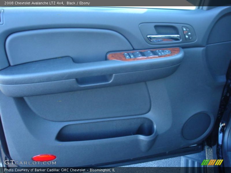 Black / Ebony 2008 Chevrolet Avalanche LTZ 4x4