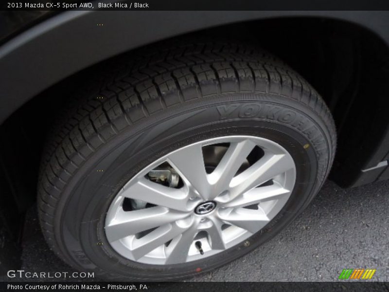 Black Mica / Black 2013 Mazda CX-5 Sport AWD