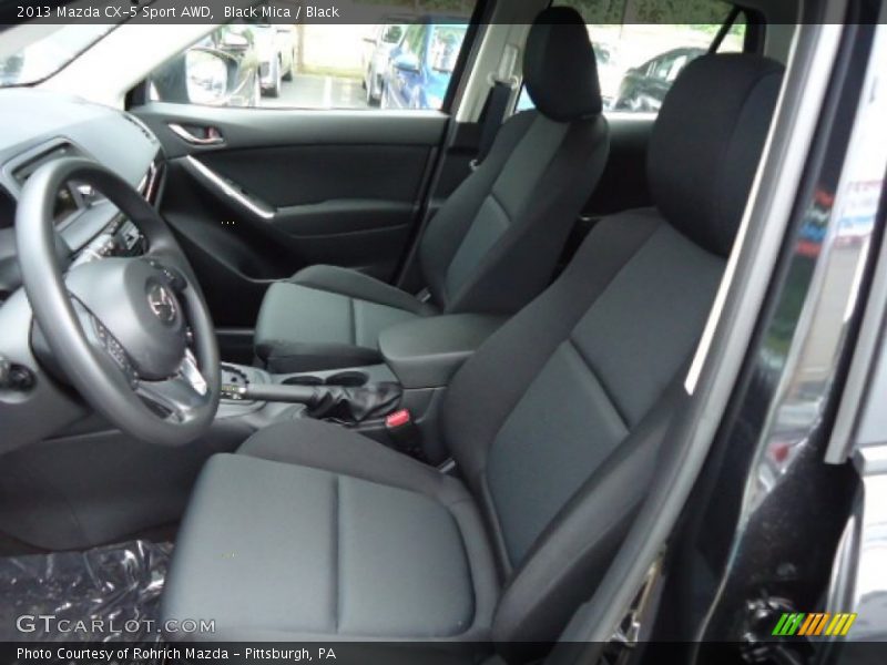  2013 CX-5 Sport AWD Black Interior