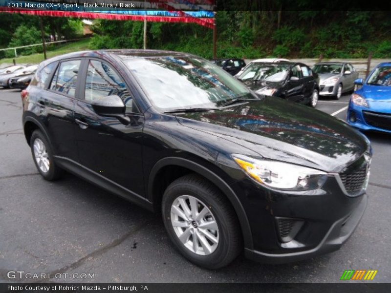 Front 3/4 View of 2013 CX-5 Sport