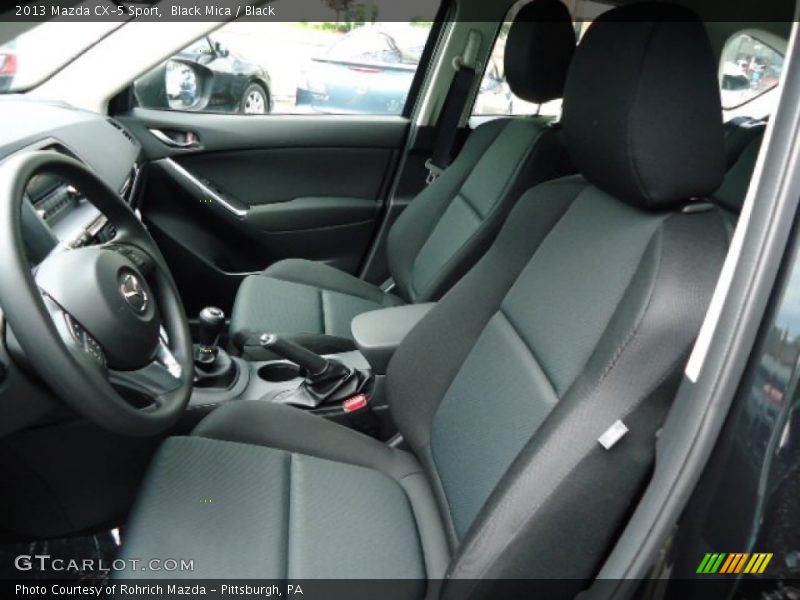  2013 CX-5 Sport Black Interior