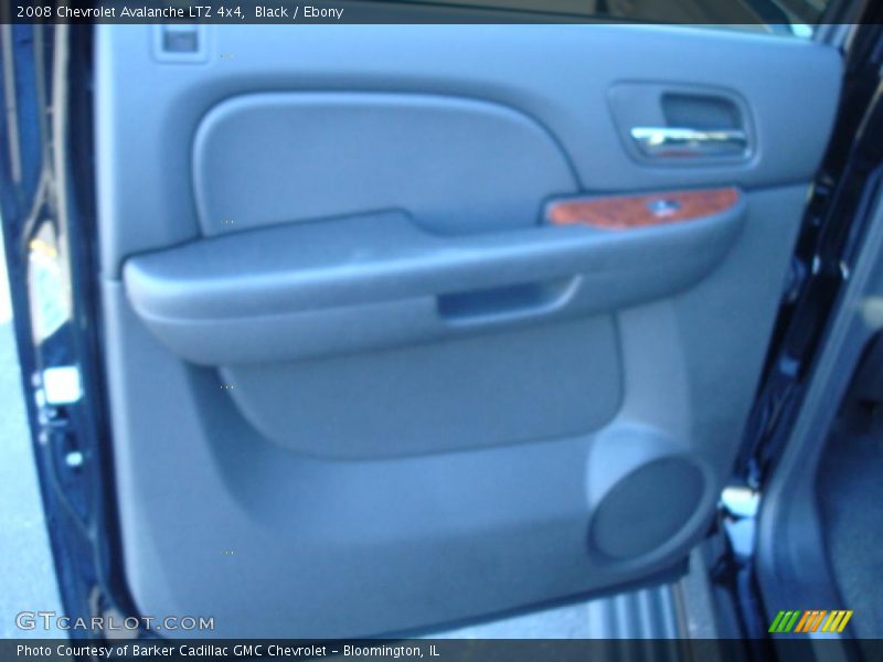 Black / Ebony 2008 Chevrolet Avalanche LTZ 4x4
