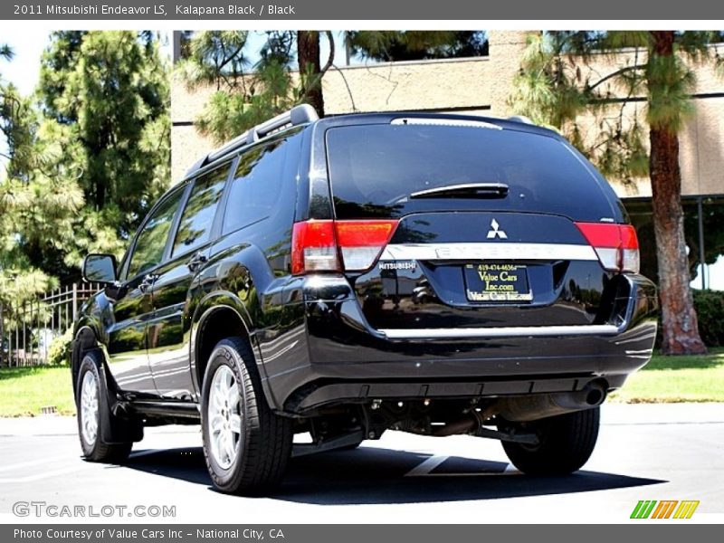 Kalapana Black / Black 2011 Mitsubishi Endeavor LS