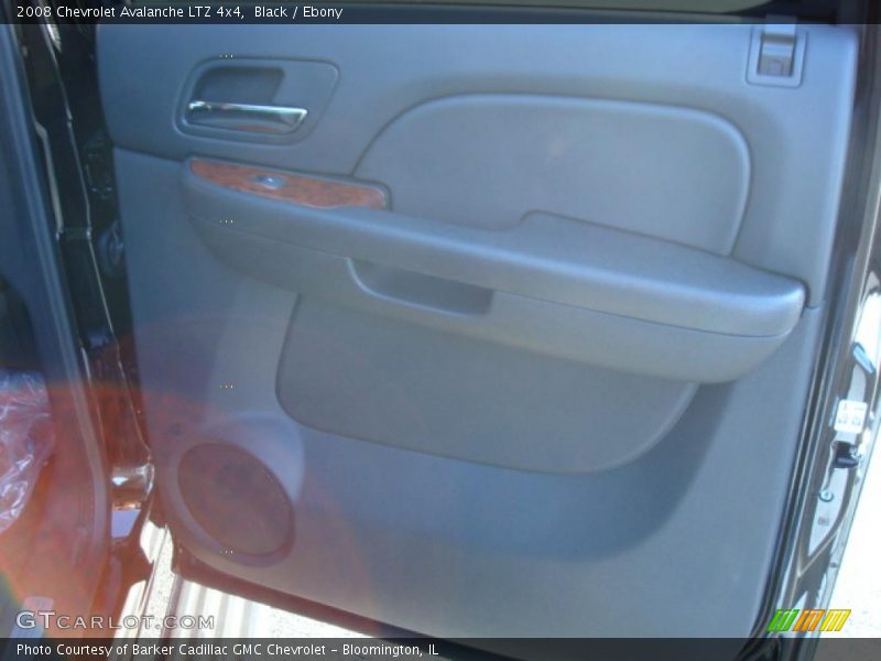 Black / Ebony 2008 Chevrolet Avalanche LTZ 4x4