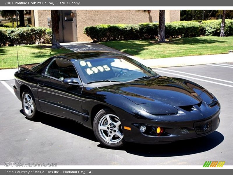 Front 3/4 View of 2001 Firebird Coupe