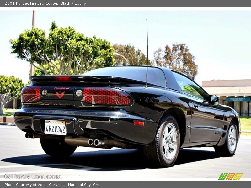 Black / Ebony 2001 Pontiac Firebird Coupe
