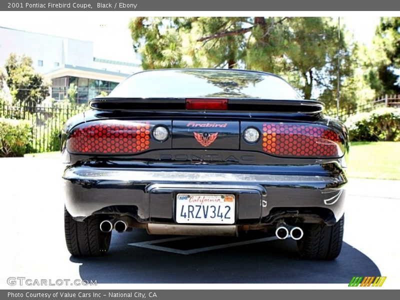 Black / Ebony 2001 Pontiac Firebird Coupe