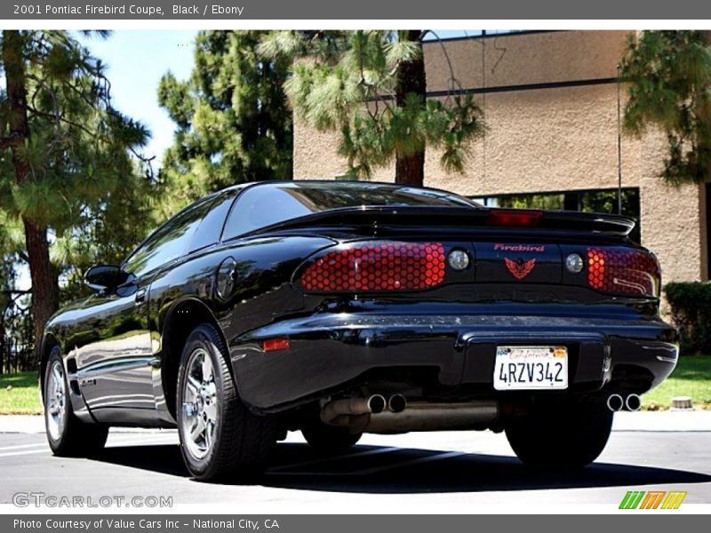 Black / Ebony 2001 Pontiac Firebird Coupe