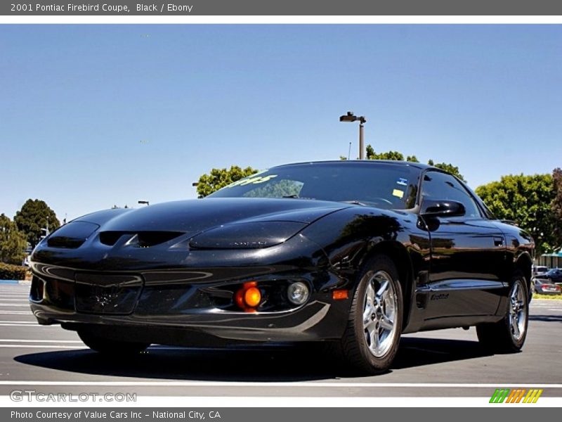 Black / Ebony 2001 Pontiac Firebird Coupe