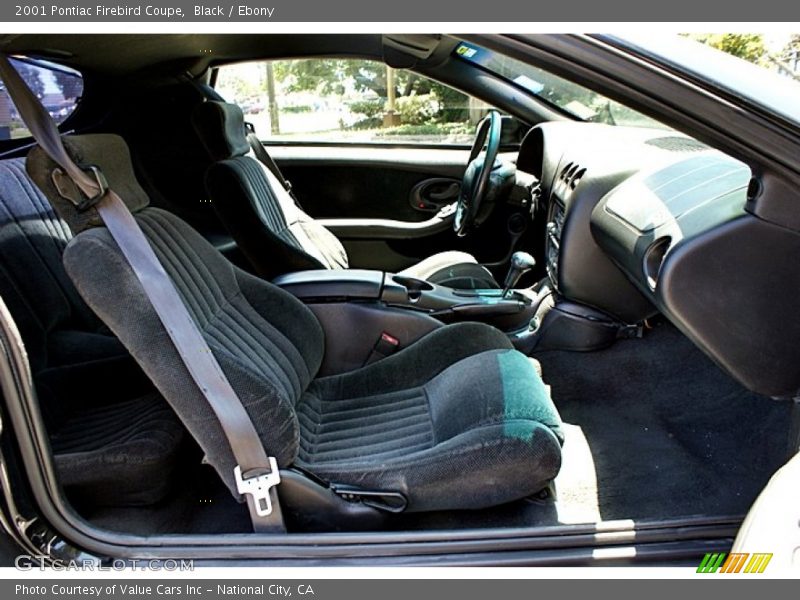  2001 Firebird Coupe Ebony Interior