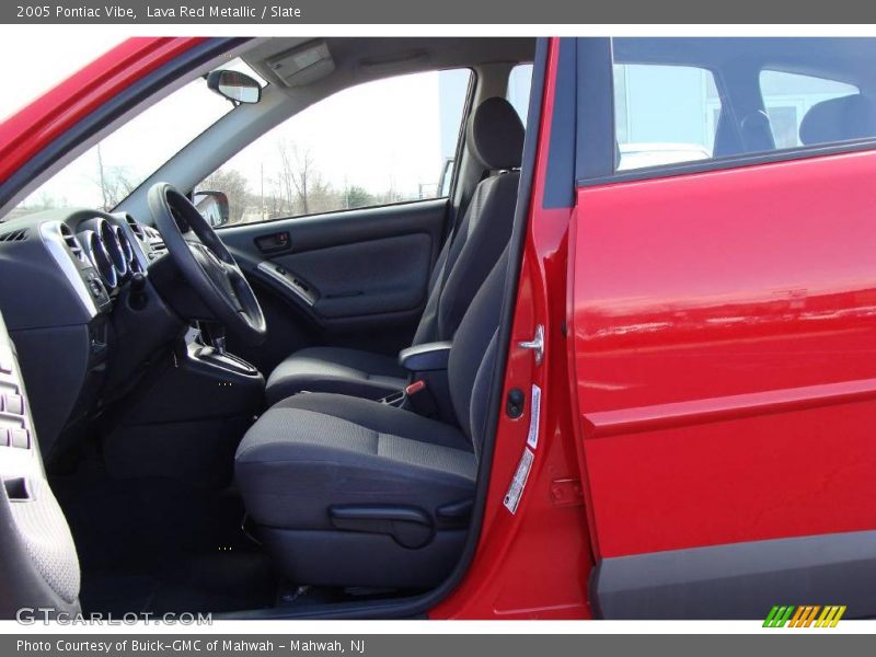 Lava Red Metallic / Slate 2005 Pontiac Vibe