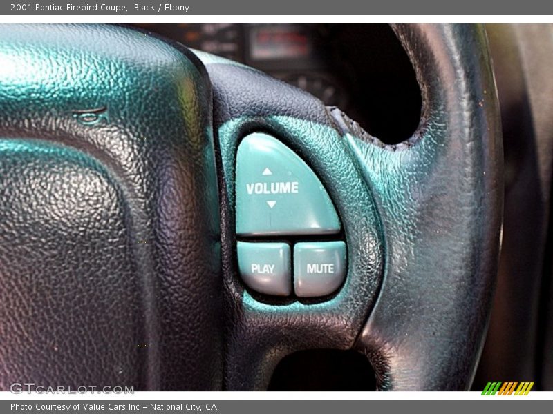 Controls of 2001 Firebird Coupe