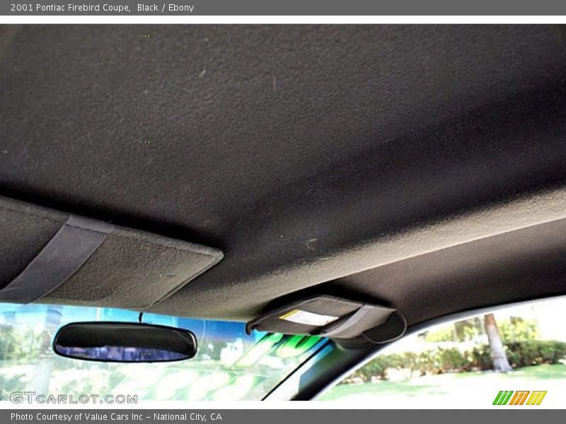 Black / Ebony 2001 Pontiac Firebird Coupe