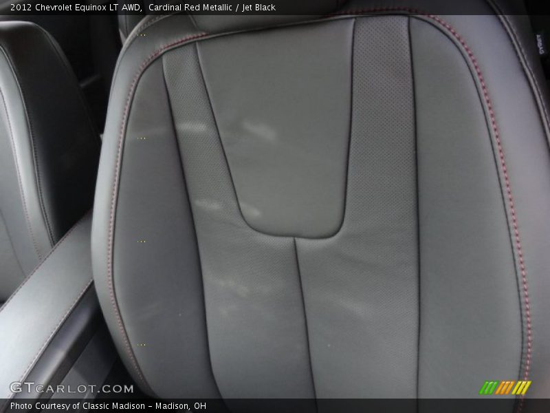Cardinal Red Metallic / Jet Black 2012 Chevrolet Equinox LT AWD