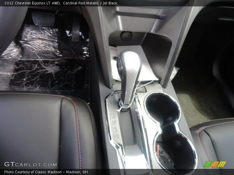 Cardinal Red Metallic / Jet Black 2012 Chevrolet Equinox LT AWD