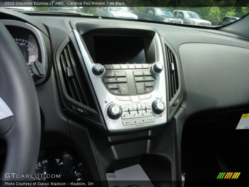 Cardinal Red Metallic / Jet Black 2012 Chevrolet Equinox LT AWD