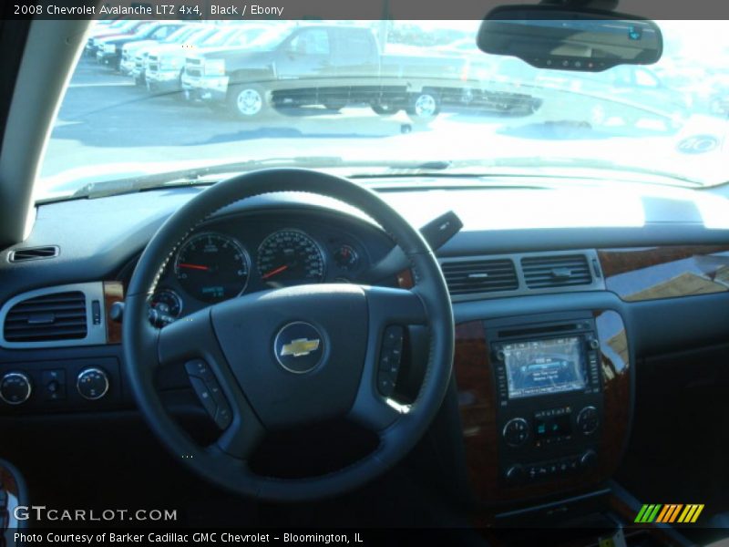 Black / Ebony 2008 Chevrolet Avalanche LTZ 4x4