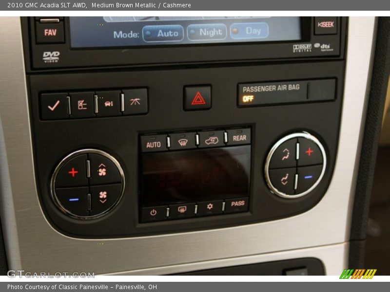 Medium Brown Metallic / Cashmere 2010 GMC Acadia SLT AWD