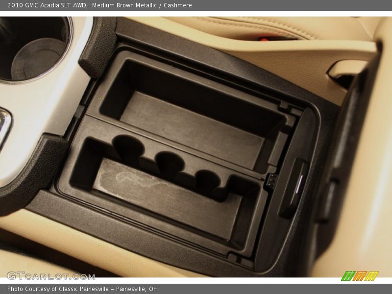 Medium Brown Metallic / Cashmere 2010 GMC Acadia SLT AWD