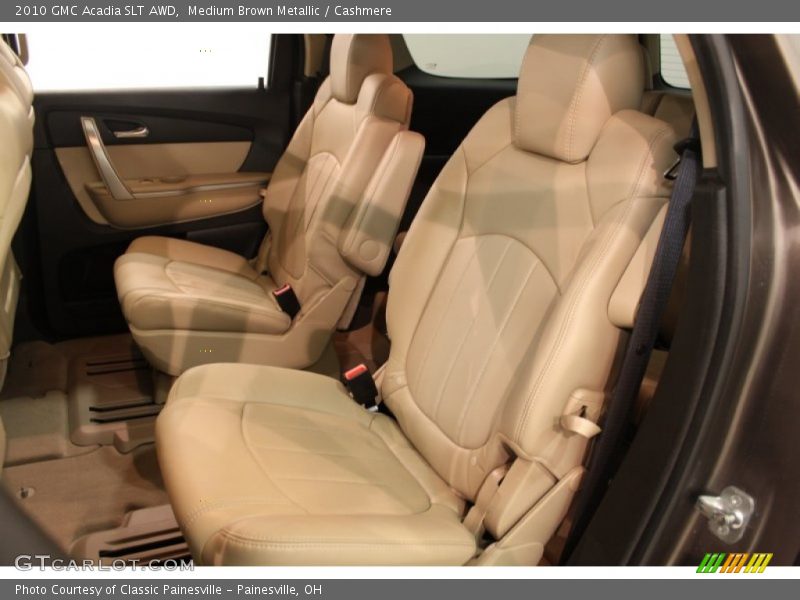 Medium Brown Metallic / Cashmere 2010 GMC Acadia SLT AWD