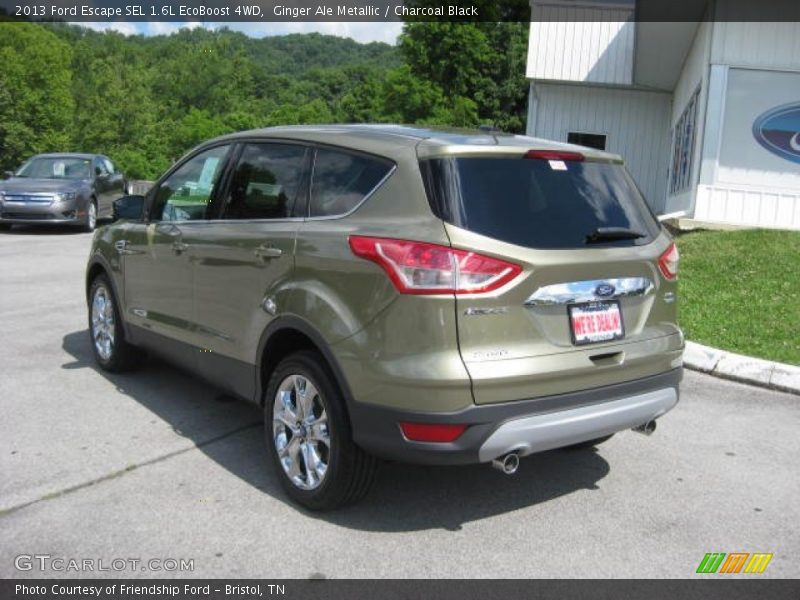 Ginger Ale Metallic / Charcoal Black 2013 Ford Escape SEL 1.6L EcoBoost 4WD