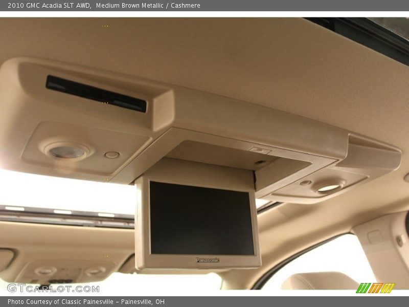 Medium Brown Metallic / Cashmere 2010 GMC Acadia SLT AWD