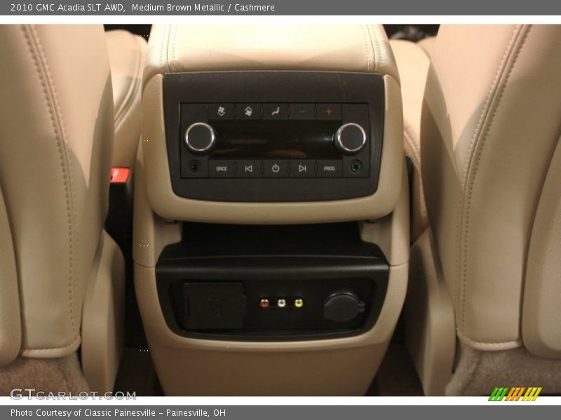 Medium Brown Metallic / Cashmere 2010 GMC Acadia SLT AWD