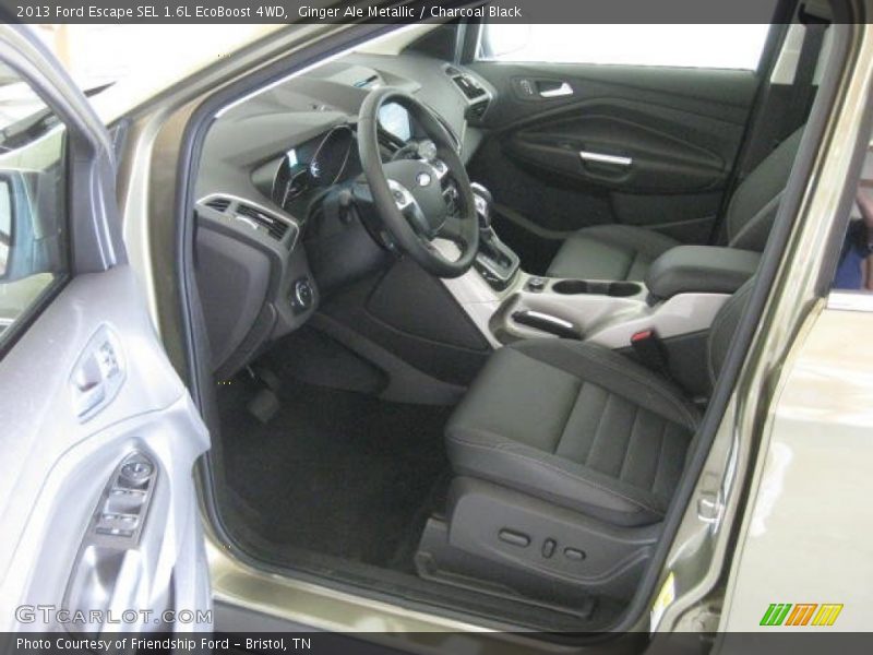  2013 Escape SEL 1.6L EcoBoost 4WD Charcoal Black Interior