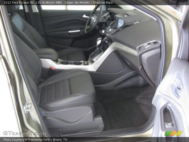  2013 Escape SEL 1.6L EcoBoost 4WD Charcoal Black Interior