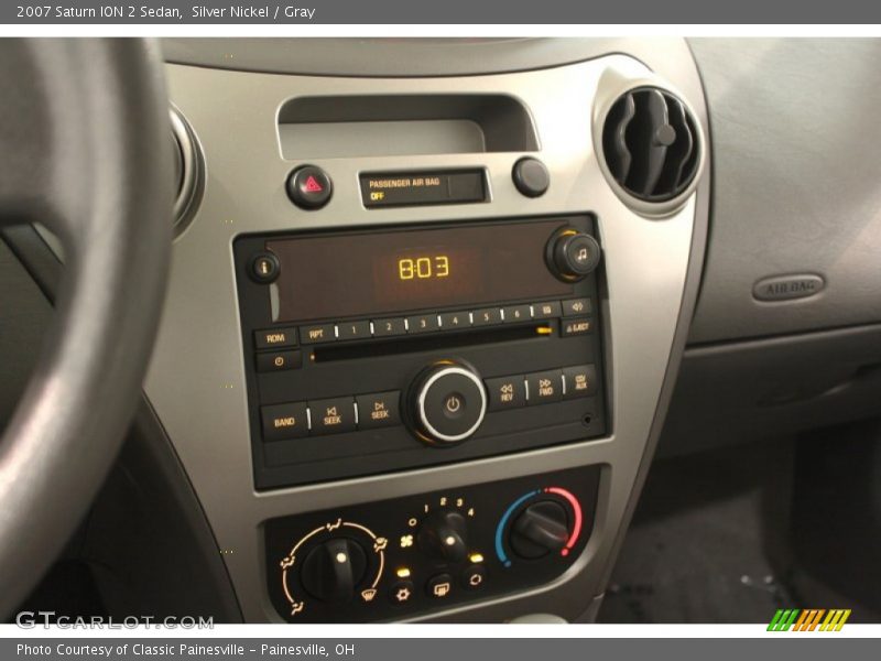 Silver Nickel / Gray 2007 Saturn ION 2 Sedan