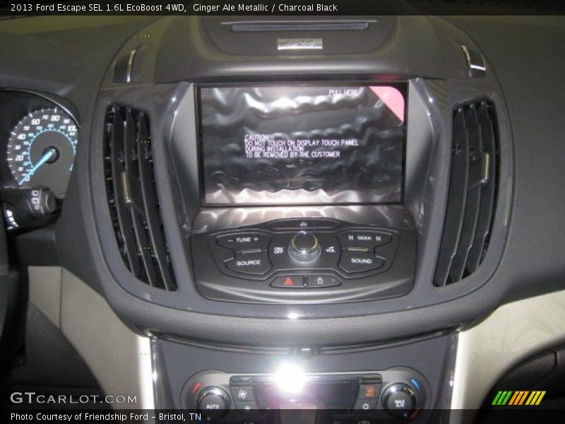 Ginger Ale Metallic / Charcoal Black 2013 Ford Escape SEL 1.6L EcoBoost 4WD
