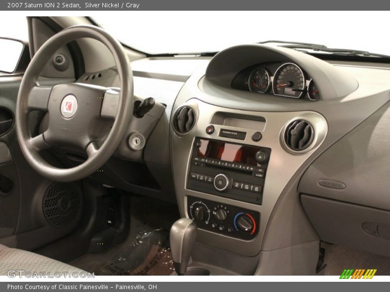 Silver Nickel / Gray 2007 Saturn ION 2 Sedan