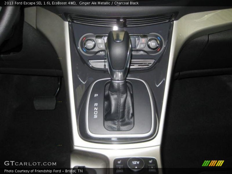 Ginger Ale Metallic / Charcoal Black 2013 Ford Escape SEL 1.6L EcoBoost 4WD