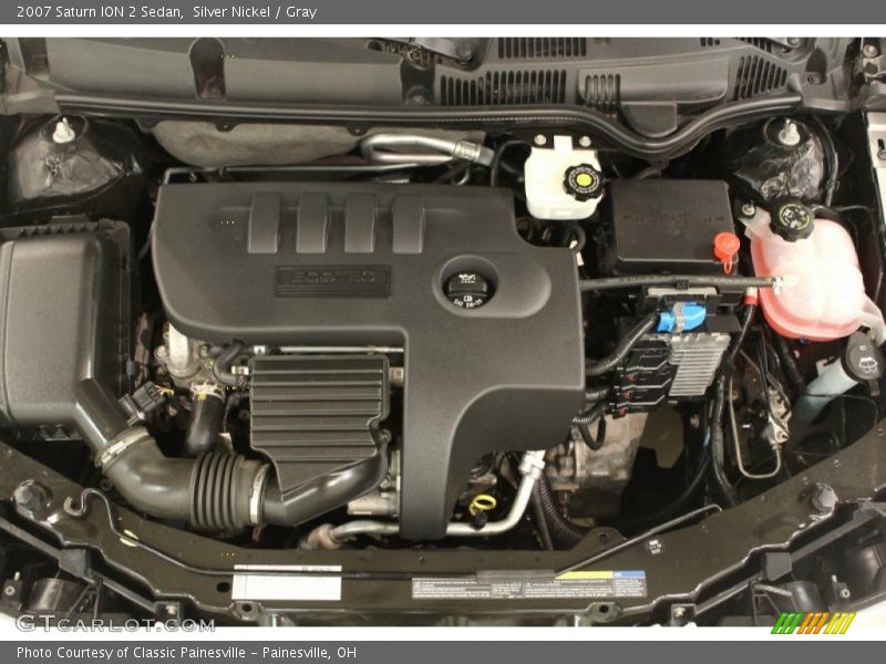 Silver Nickel / Gray 2007 Saturn ION 2 Sedan