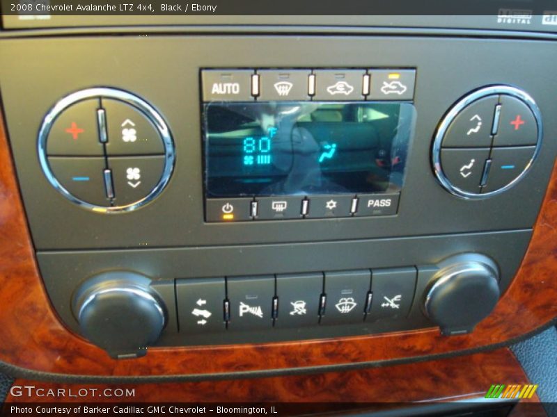 Black / Ebony 2008 Chevrolet Avalanche LTZ 4x4
