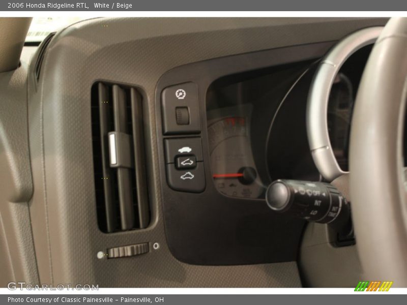 White / Beige 2006 Honda Ridgeline RTL