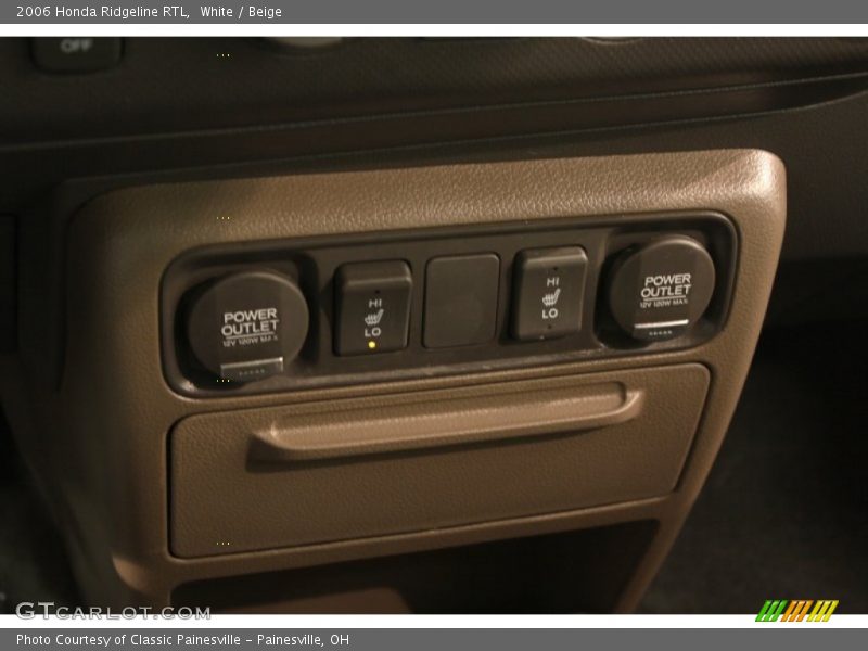 Controls of 2006 Ridgeline RTL