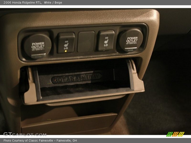 Controls of 2006 Ridgeline RTL