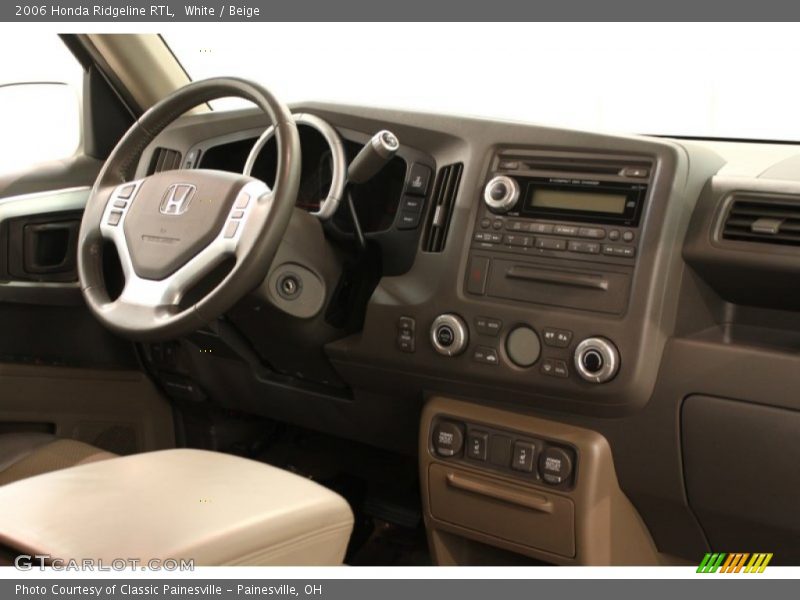 Dashboard of 2006 Ridgeline RTL