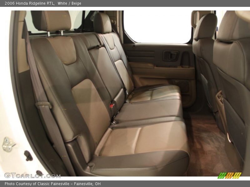 Rear Seat of 2006 Ridgeline RTL