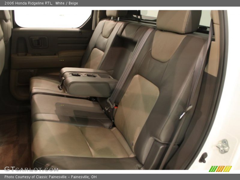 White / Beige 2006 Honda Ridgeline RTL